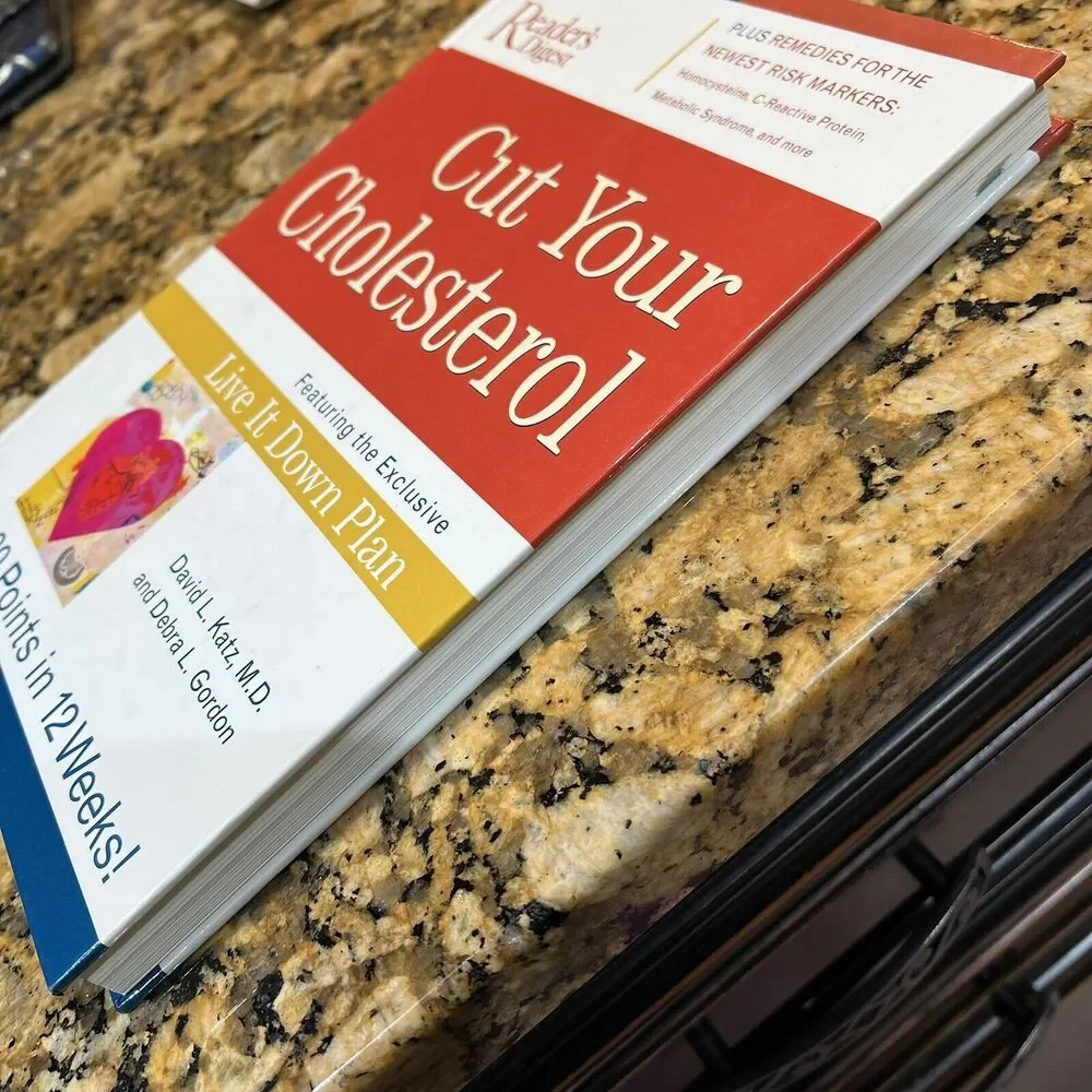 Readers Digest Cut Your Cholesterol Exclusive Live It Down Plan Hardcover Book